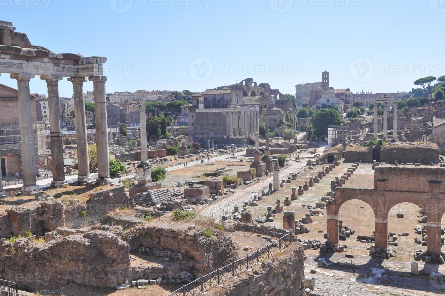 foro romano a roma foto