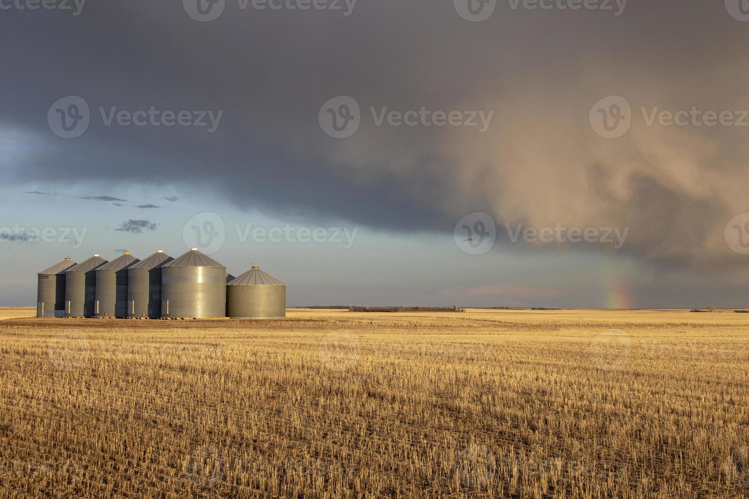 nuvole di tempesta della prateria foto