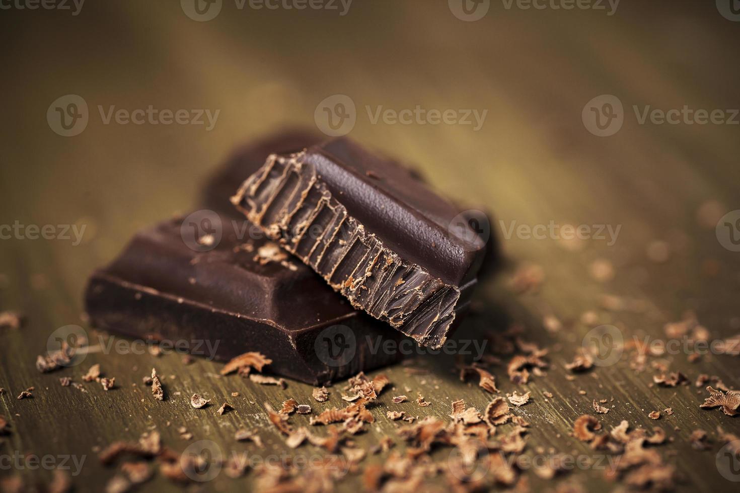 cioccolato fondente belga foto
