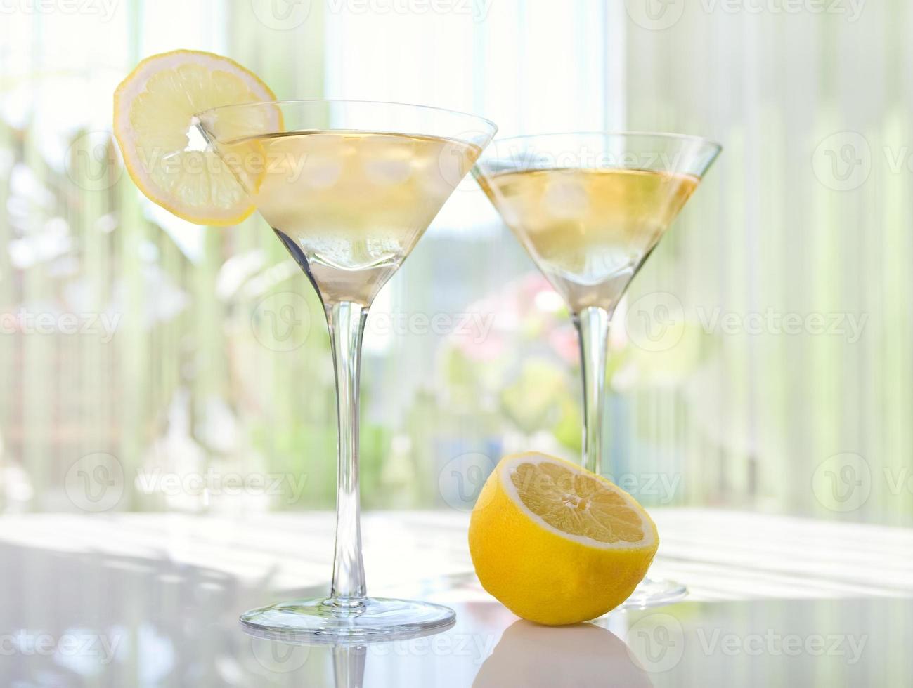 goccia di limone martini foto
