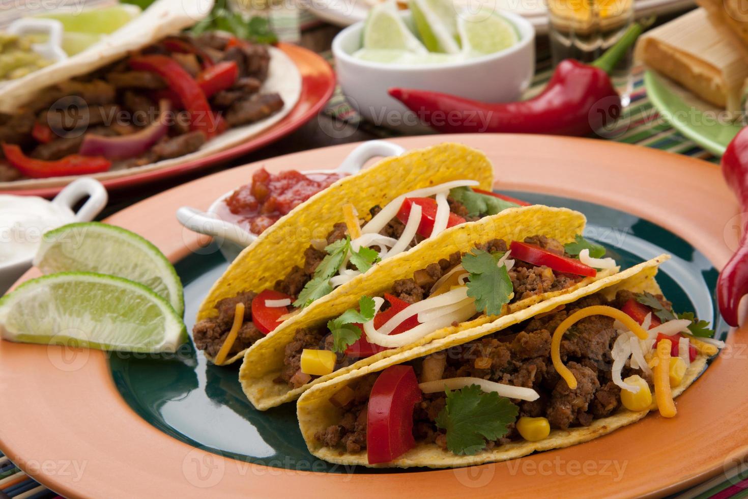 Tacos di manzo foto