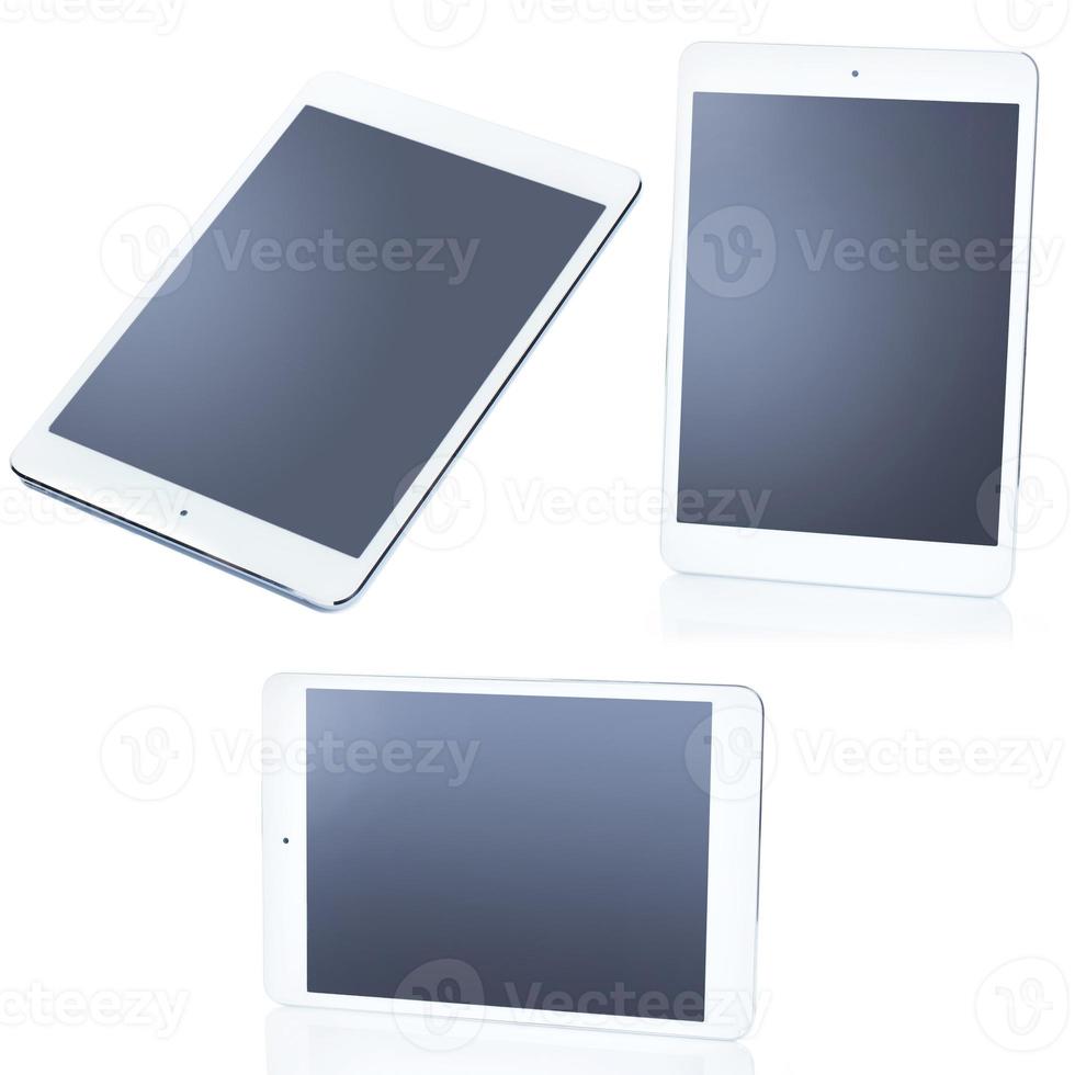 tablet pc bianco foto