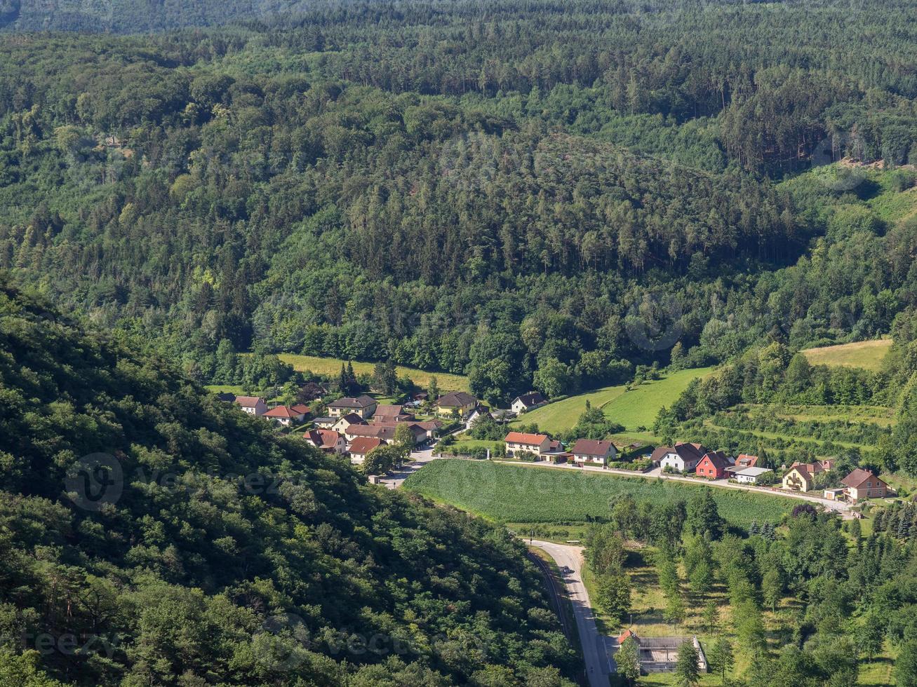 presso il fiume Danubio in Austria foto