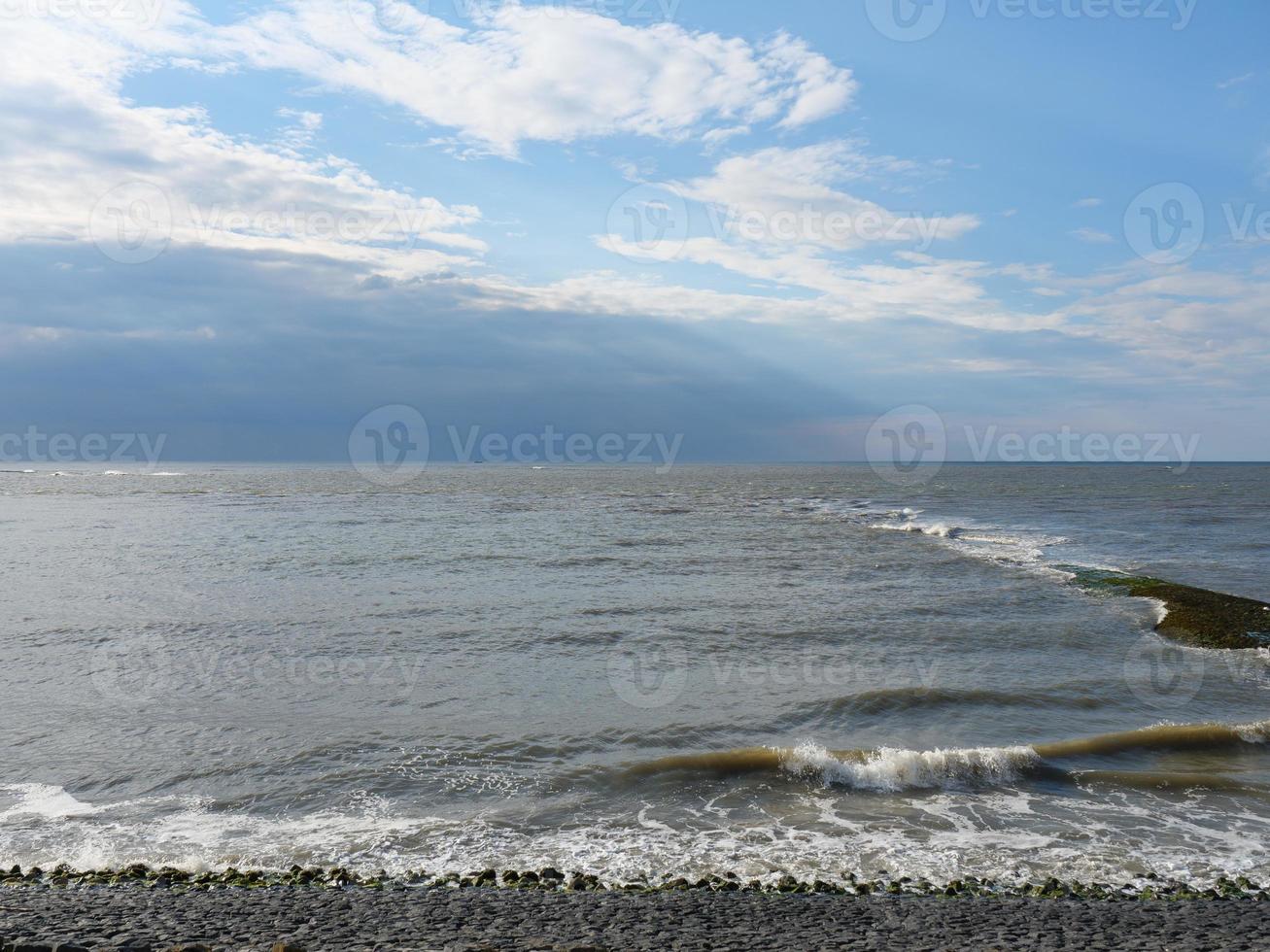 l'isola di baltrum nel mare del nord foto