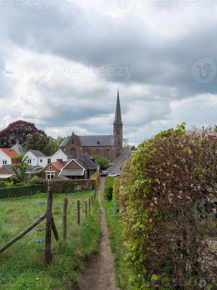 la piccola città di Bredevoort nei Paesi Bassi foto