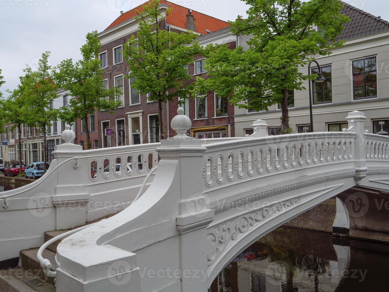 città di delft nei Paesi Bassi foto