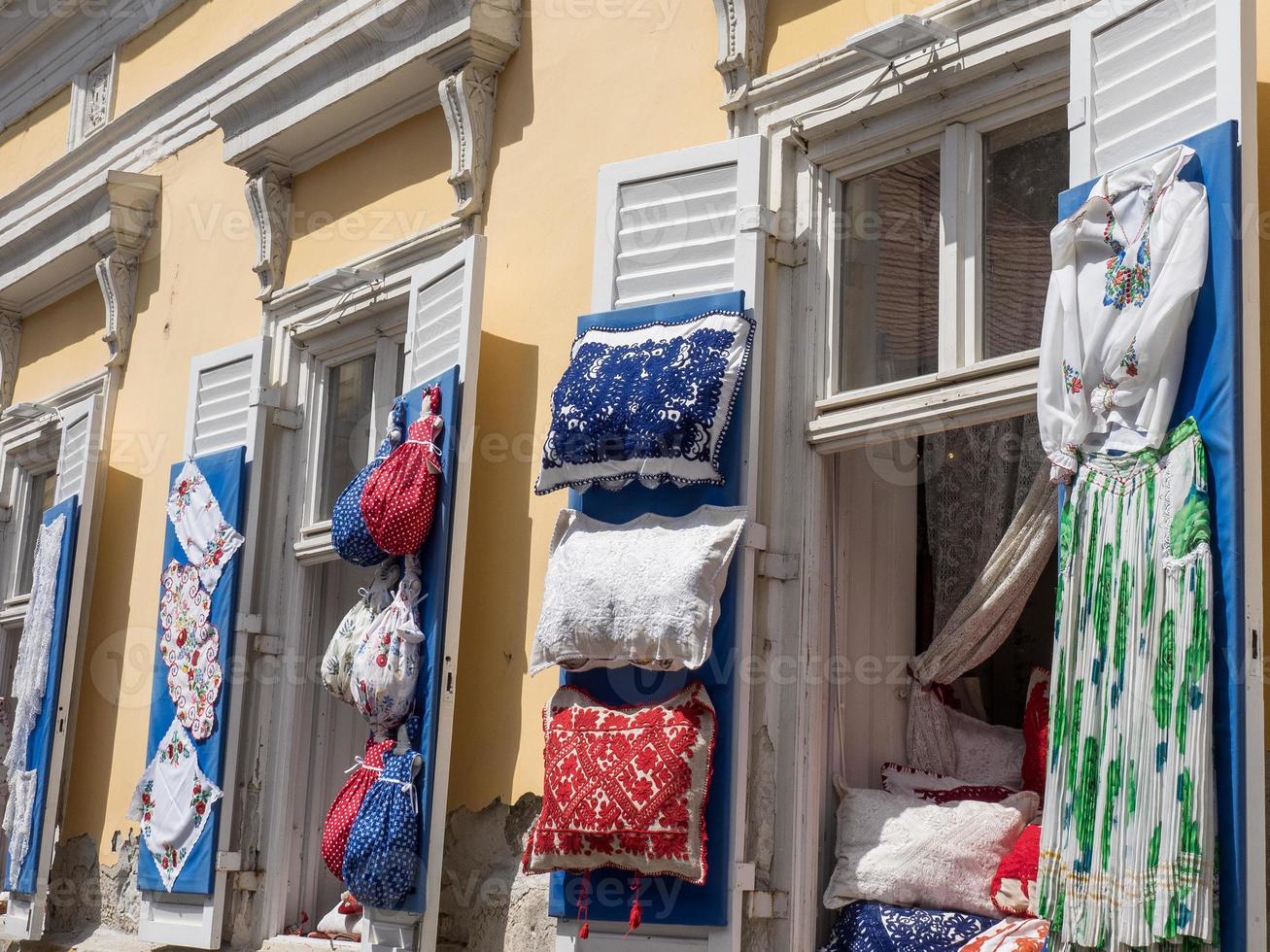 la città di szentendere in Ungheria foto