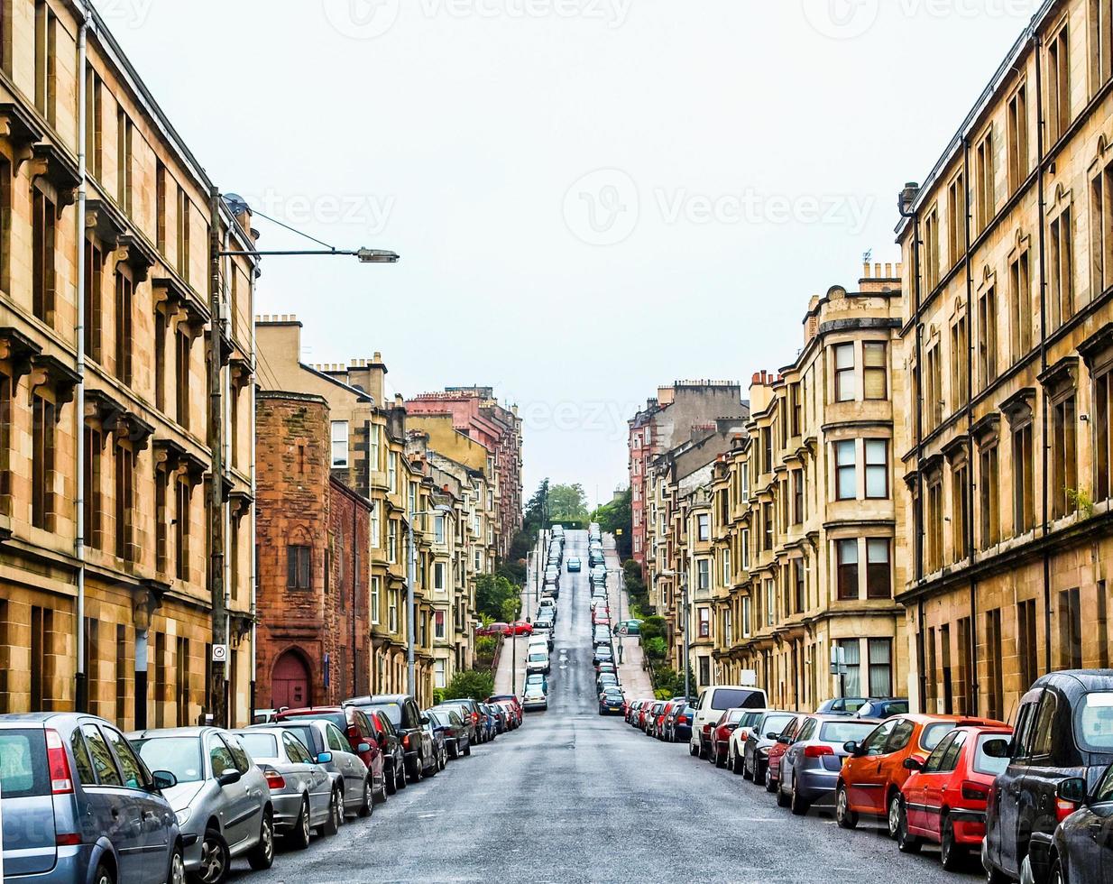 hdr gardner street, glasgow foto