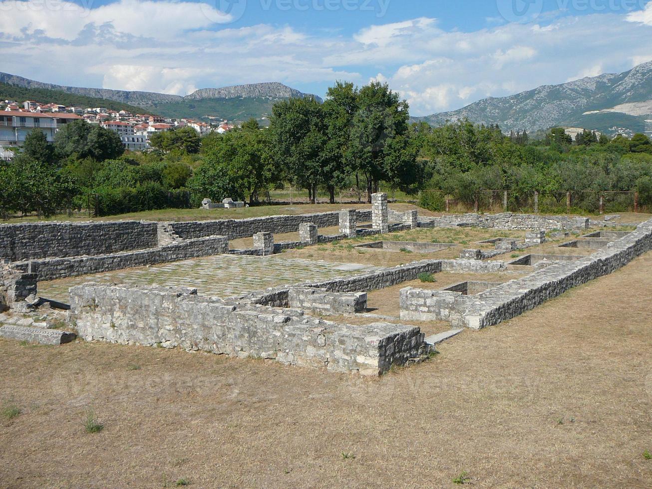 rovine romane a salona foto