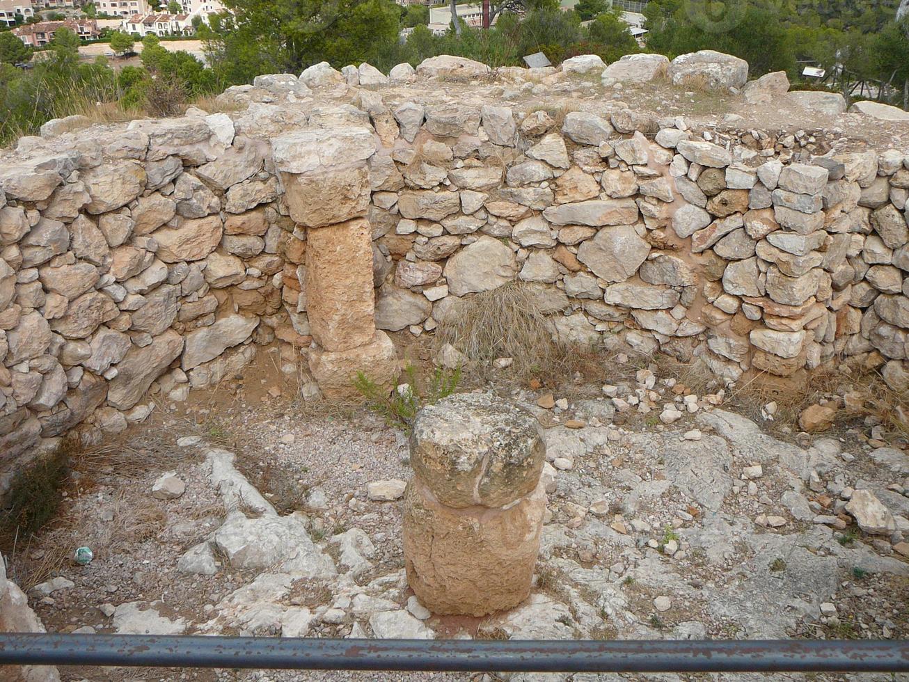 puig de sa morisca parco archeologico di picco moresco a maiorca foto