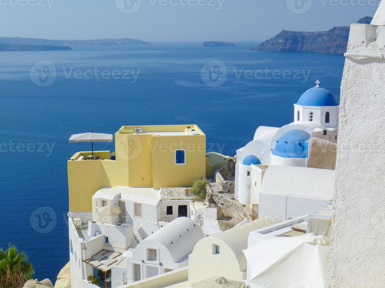 oia ia in grecia foto