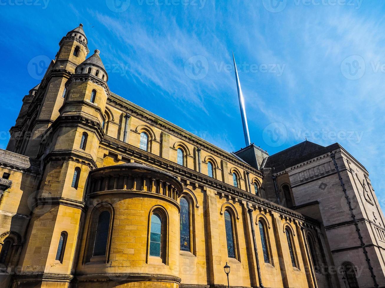 hdr cattedrale di sant'anna a belfast foto