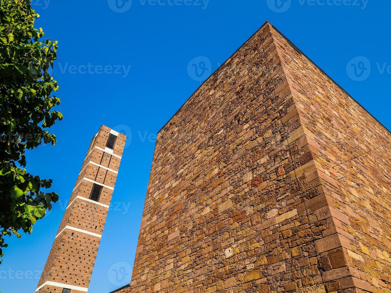 hdr annakirche st anne chiesa a dueren foto