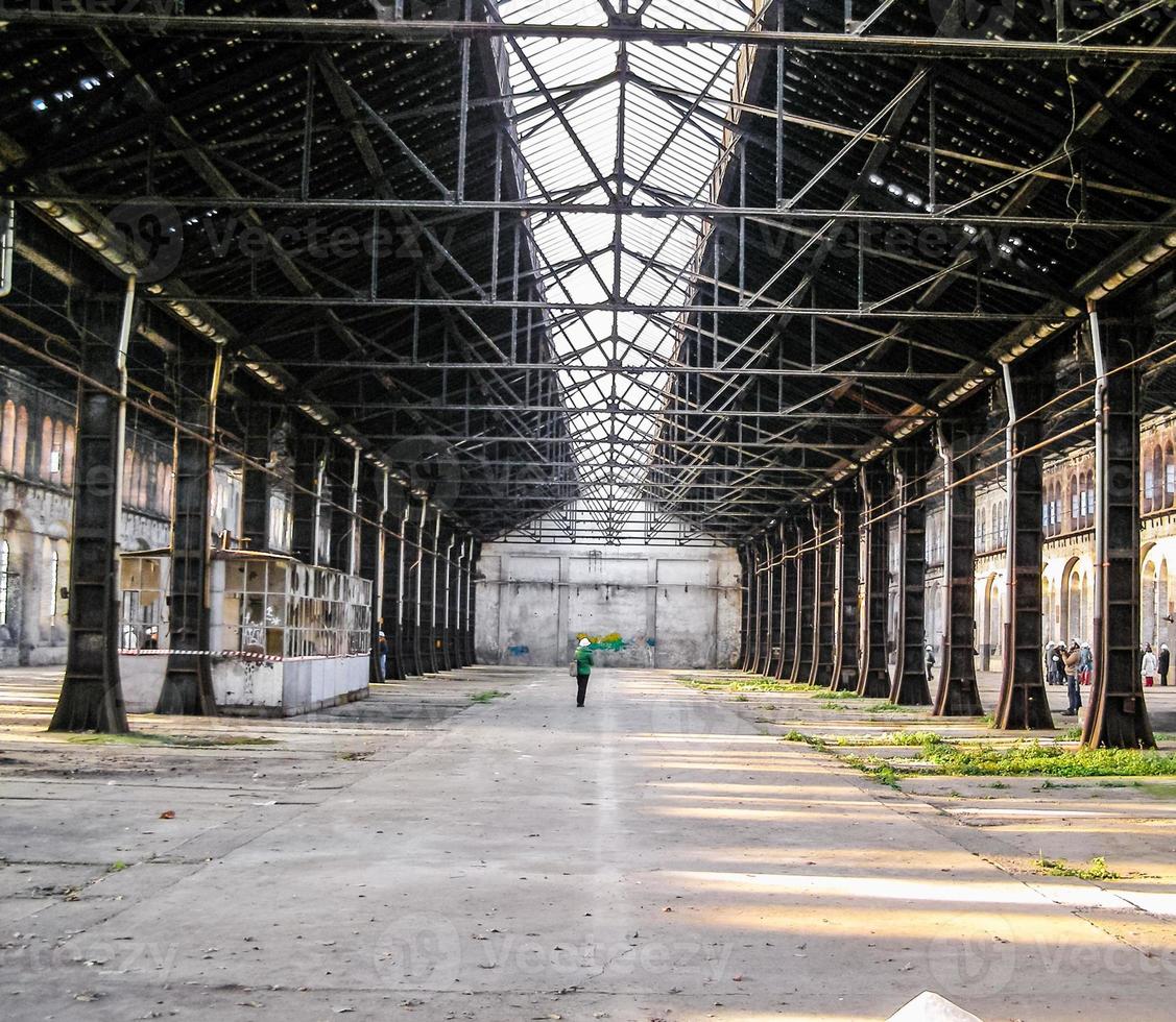 hdr rovine di ogr officine grandi riparazioni officina riparazioni treni i foto