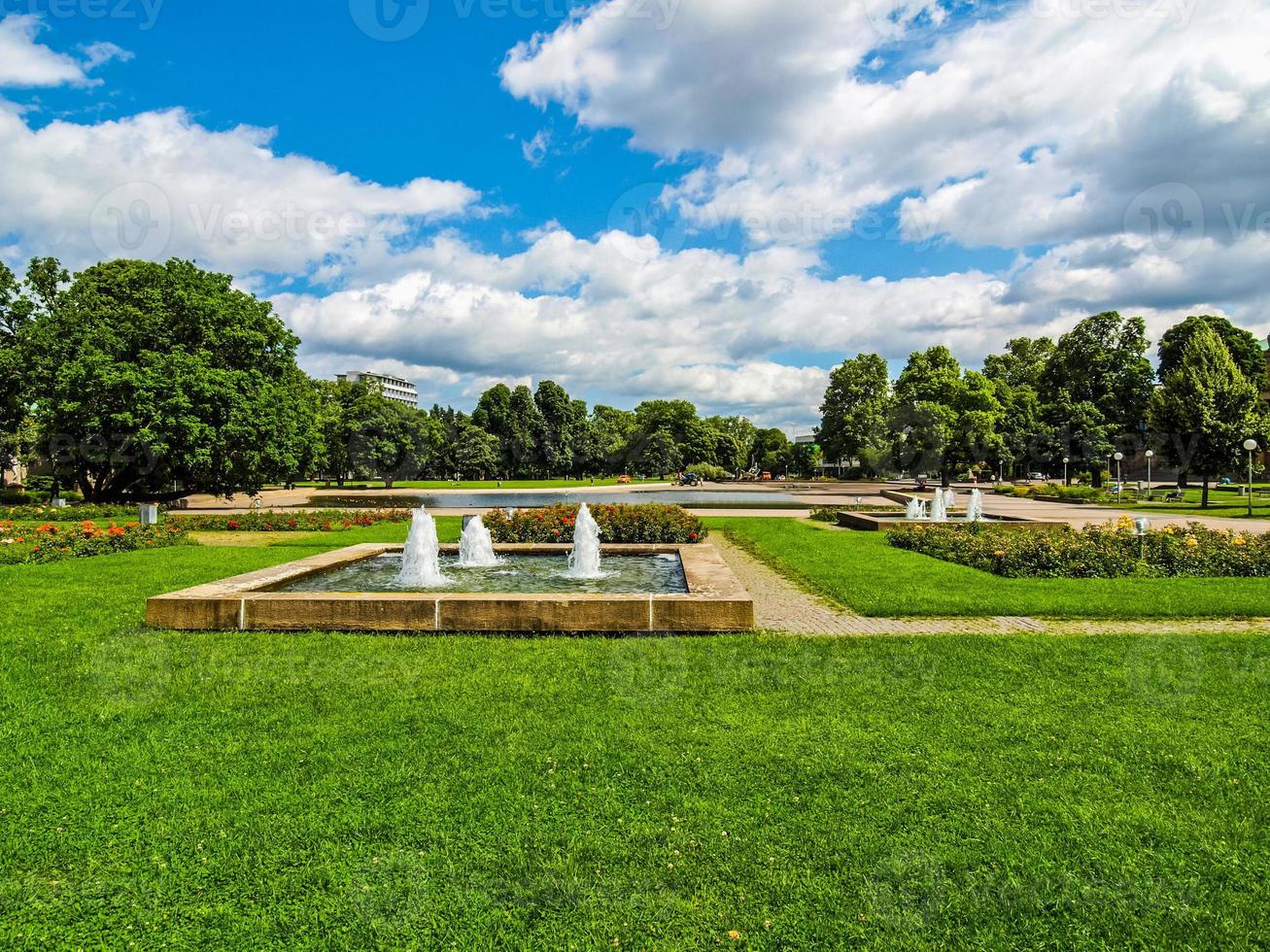 giardini hdr a stoccarda, germania foto