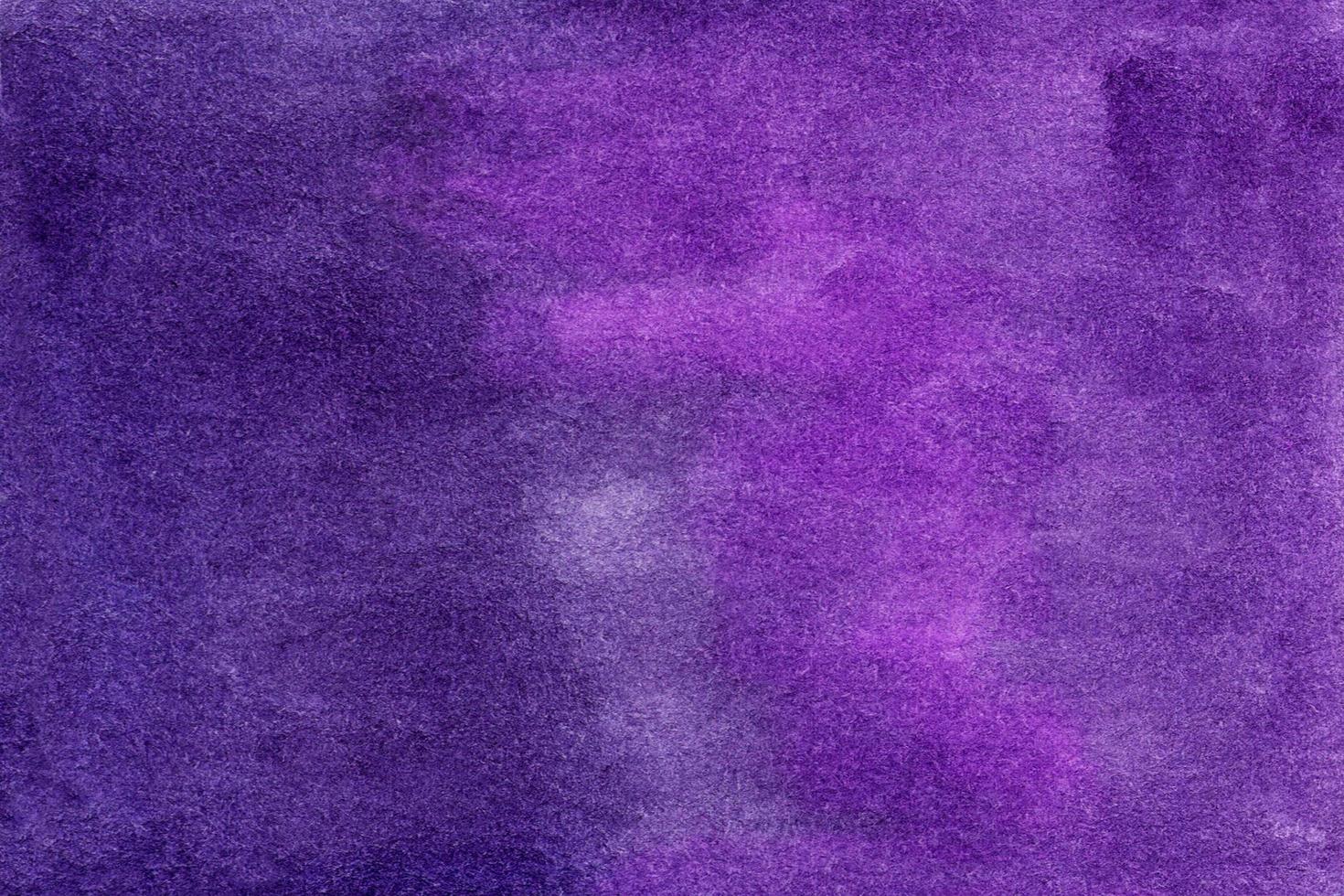 sfondo acquerello viola con macchie, punti, cerchi sfocati foto