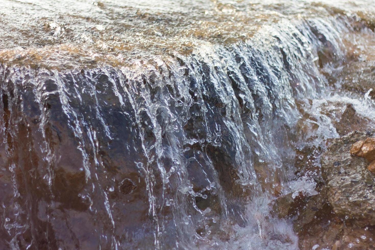 fermare la cascata astratta del flusso. foto