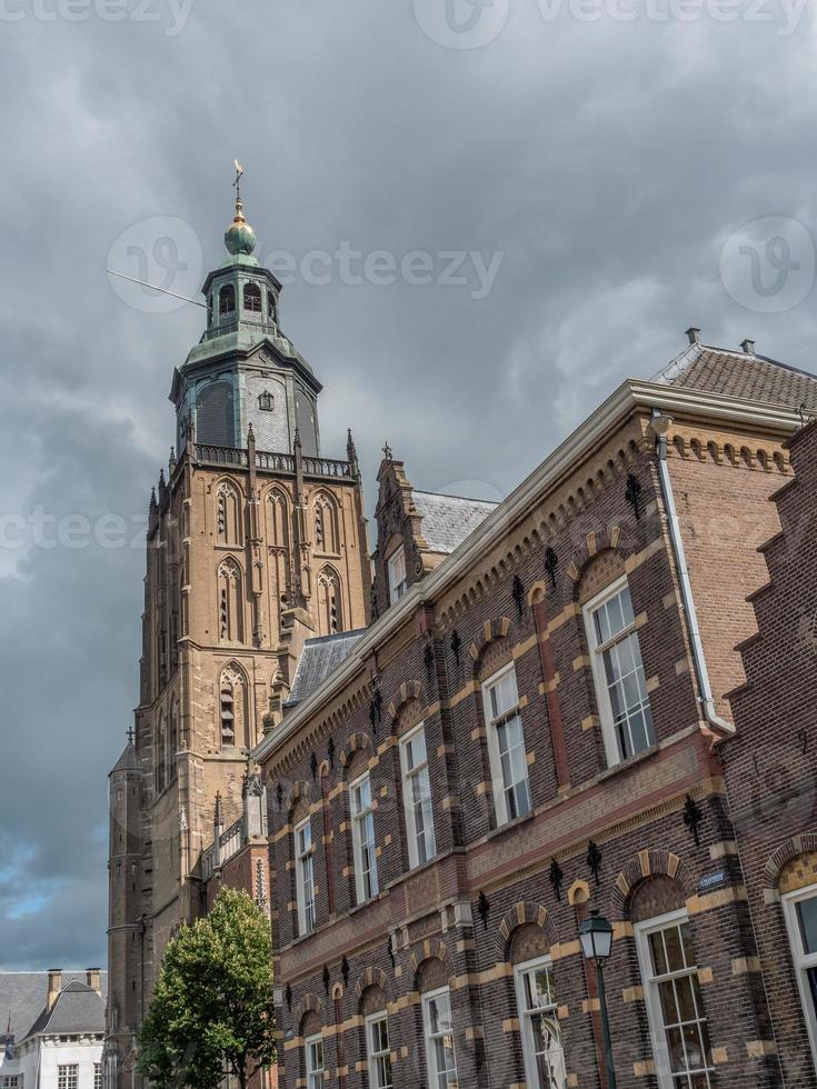 zutphen presso il fiume ijssel nei Paesi Bassi foto