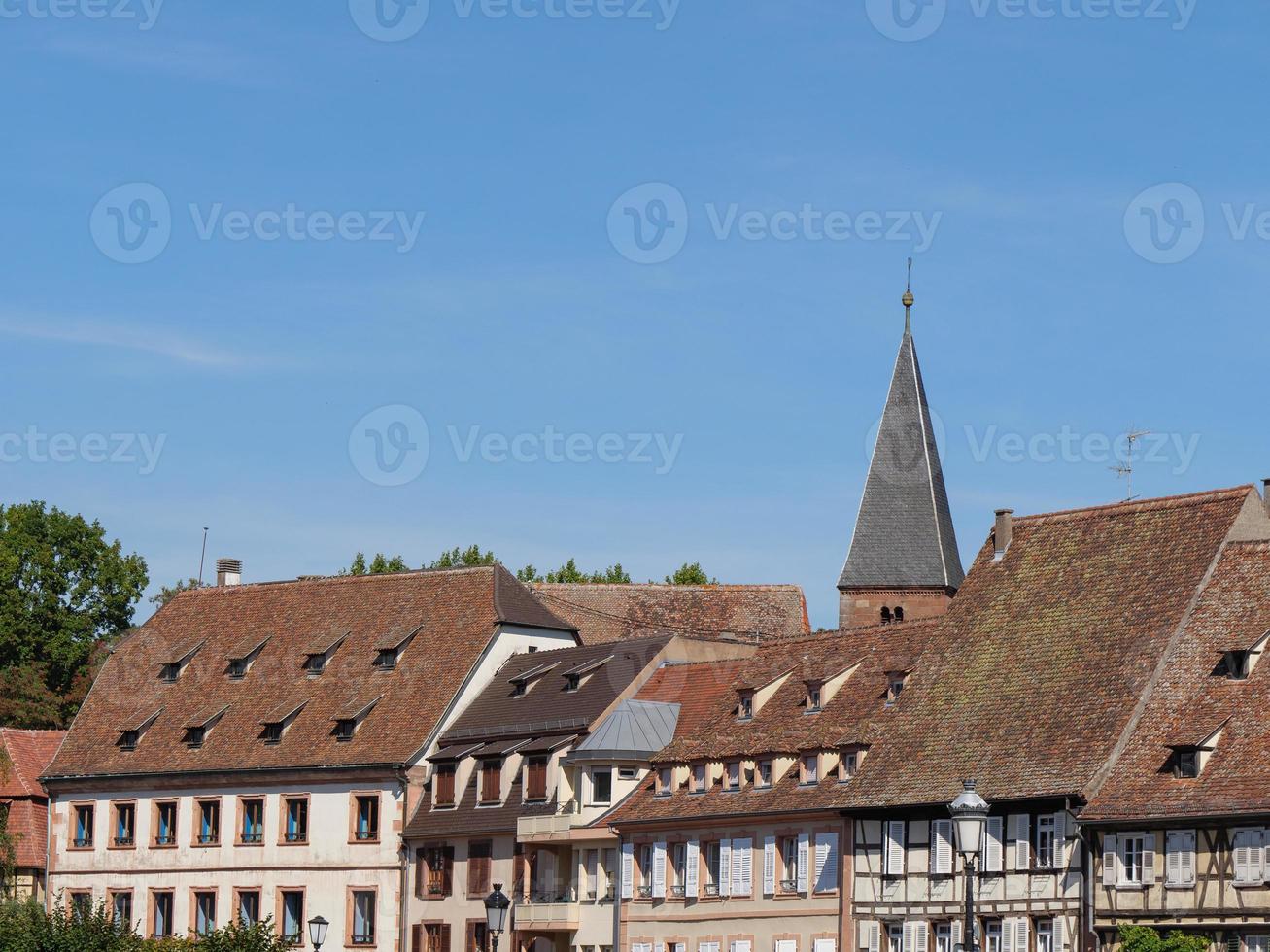 la città di Wissembourg in Francia foto