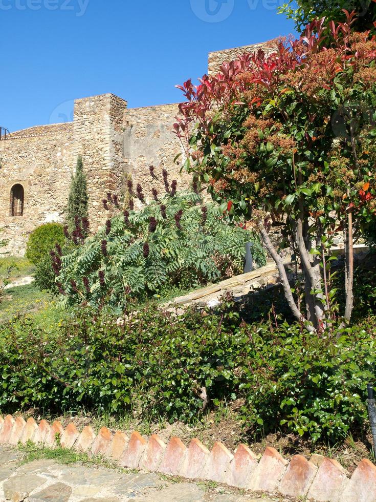 la città di malaga in spagna foto