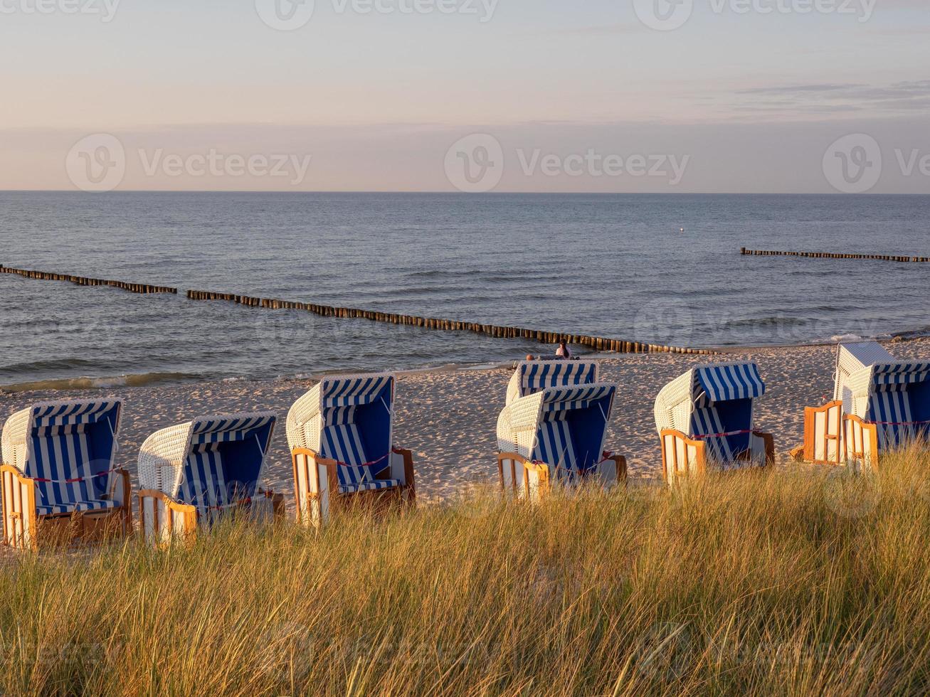 Zingst al mar baltico in germania foto