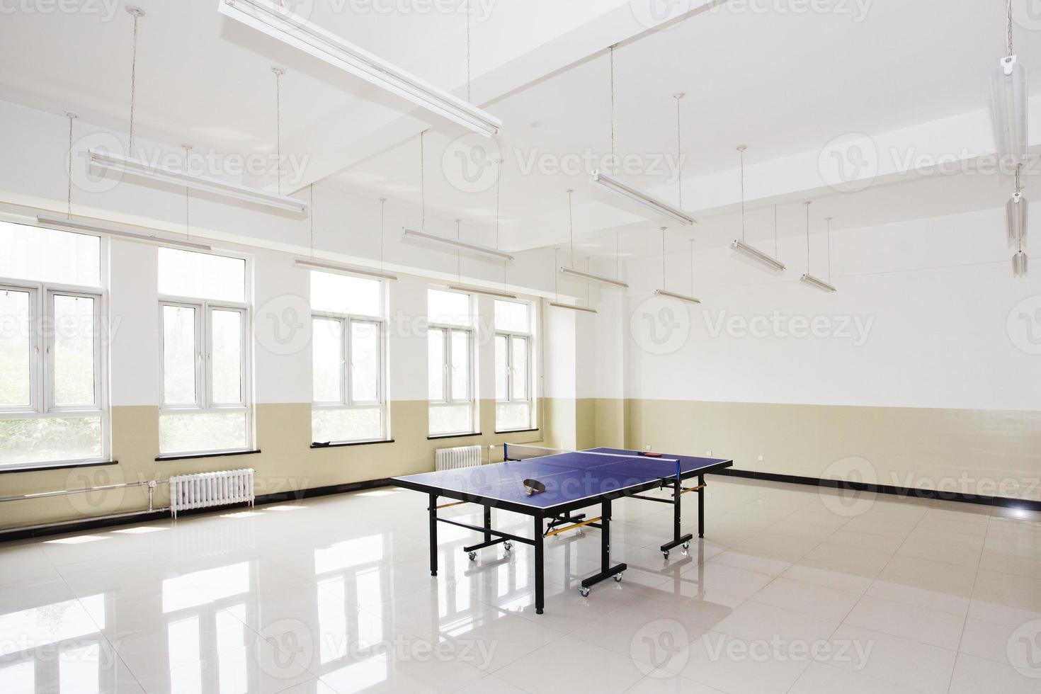 aula di ping-pong foto