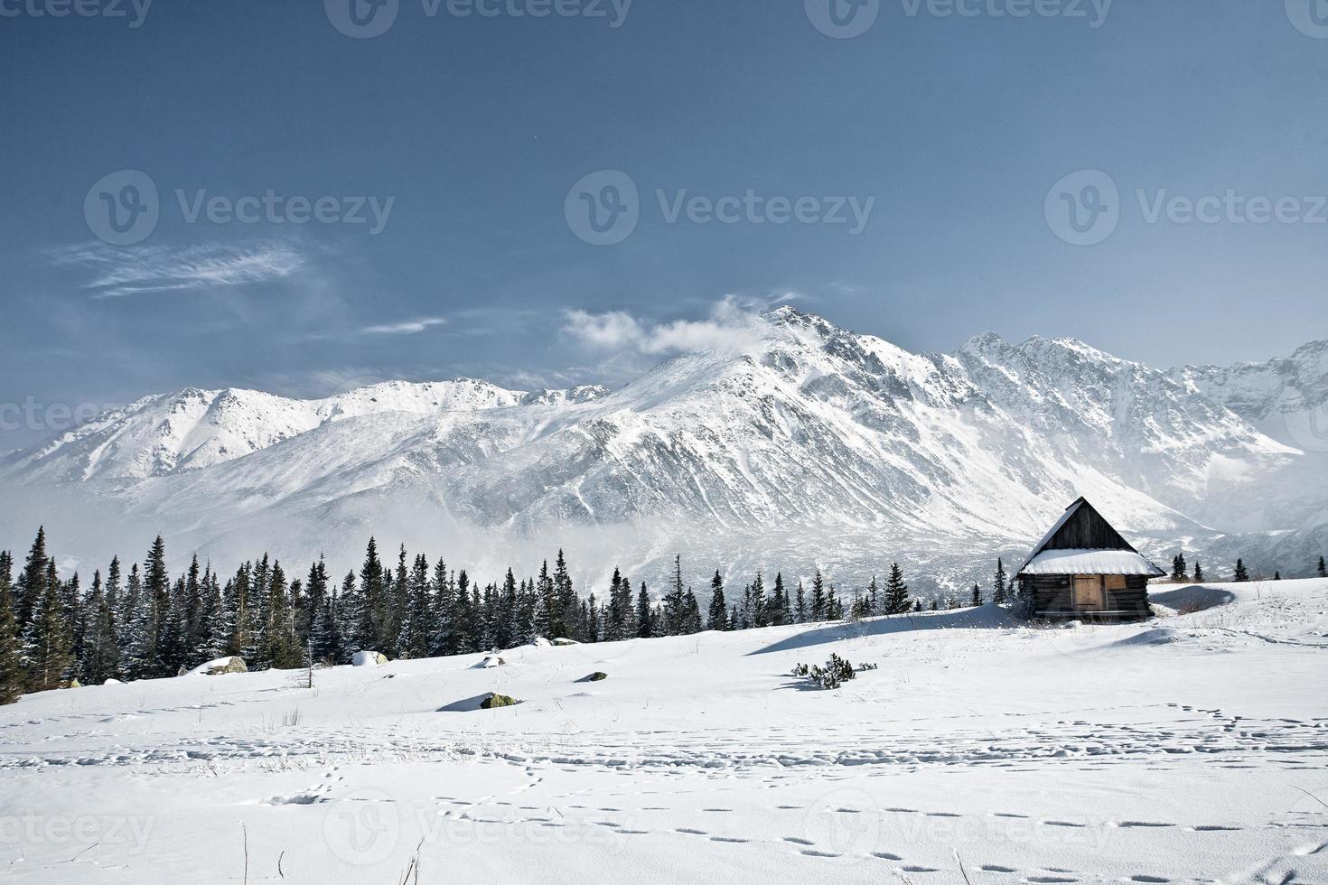 Monti Tatra in inverno foto