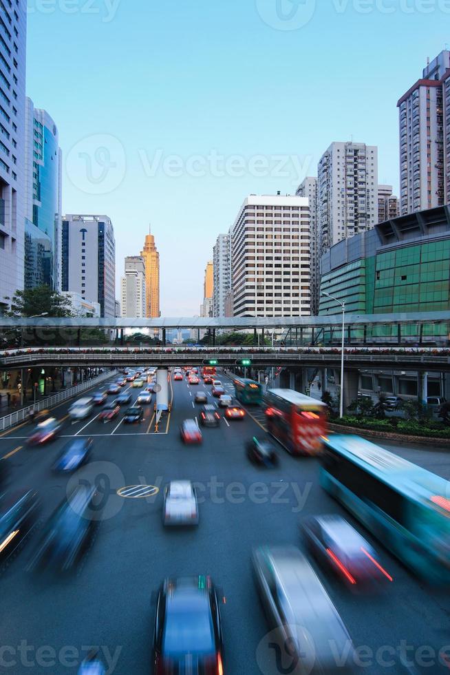 traffico urbano foto