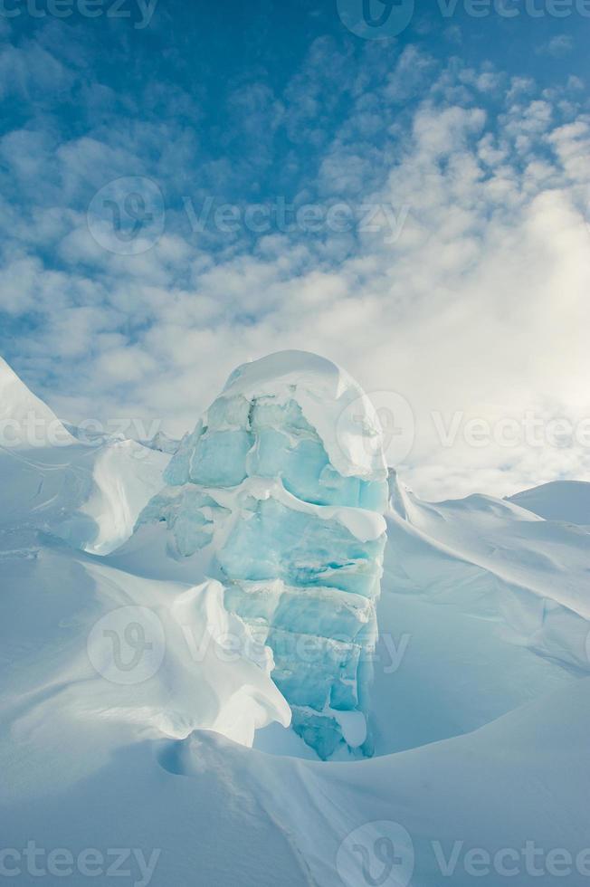ghiaccio del ghiacciaio foto