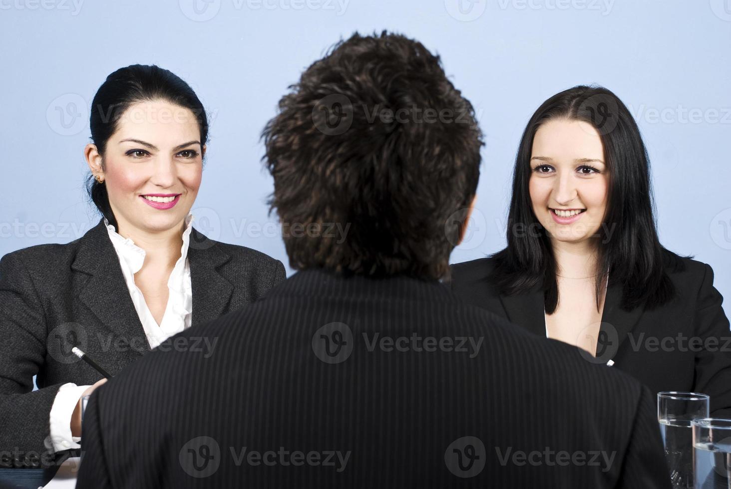 colloquio di lavoro aziendale foto