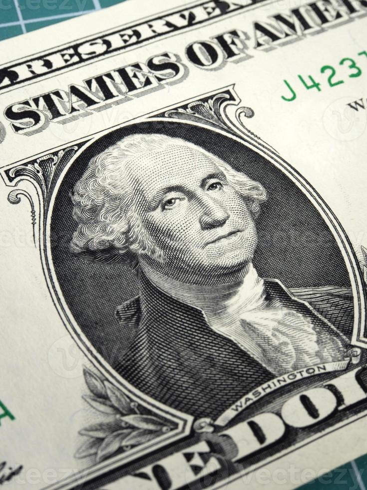 Benjamin Franklin sulla banconota da un dollaro foto