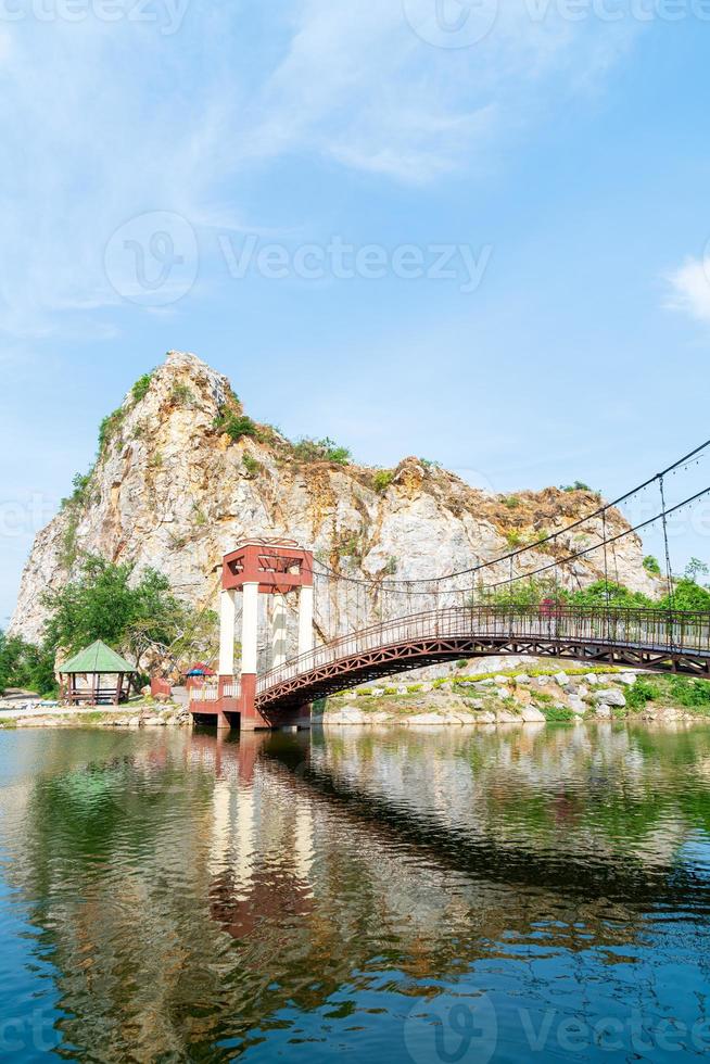 parco di pietra di khao gnu in tailandia foto