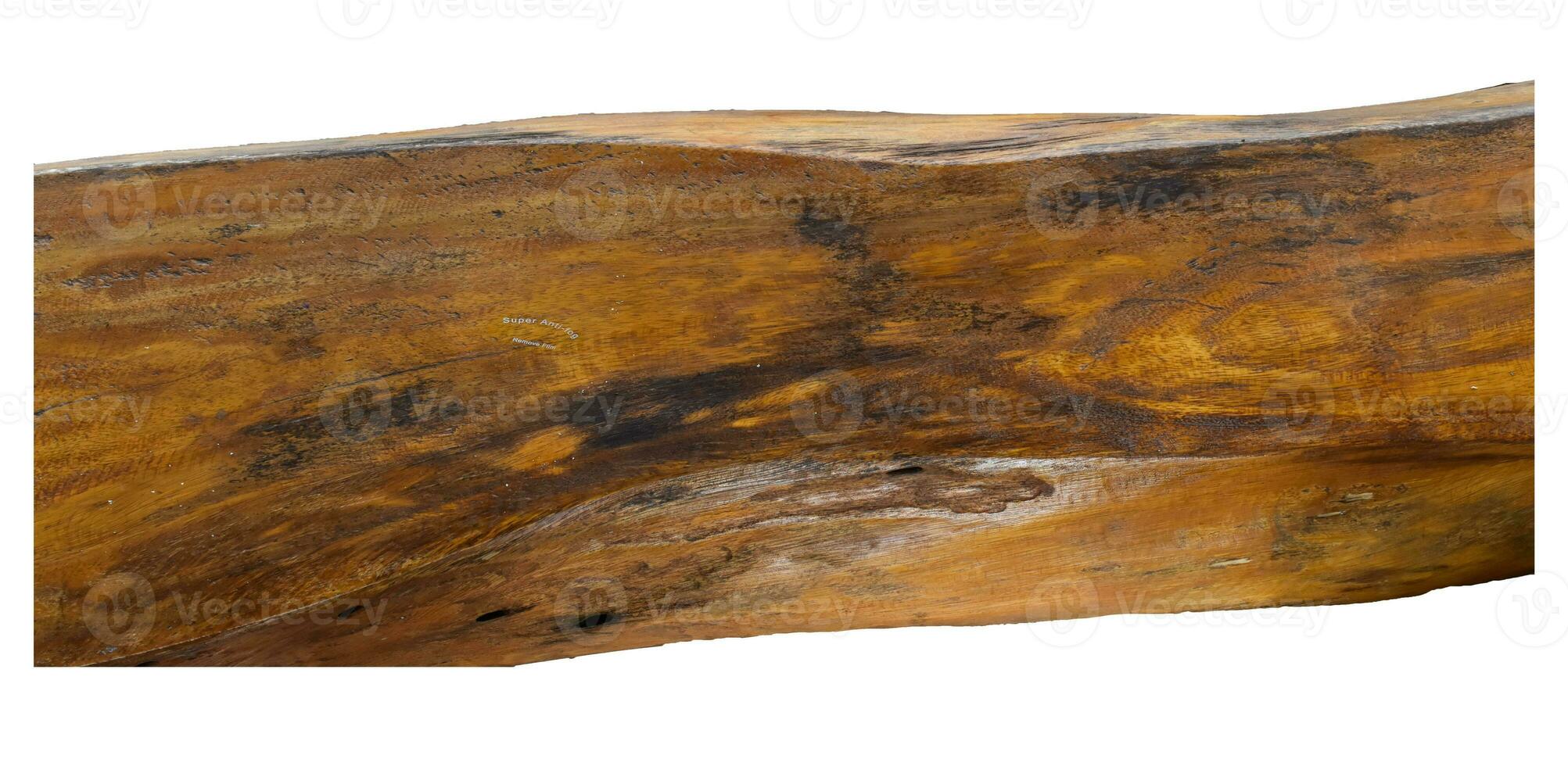tavolato in legno di quercia isolato su sfondo bianco. struttura in legno con tracciato di ritaglio. per aggiungere testo o design. foto