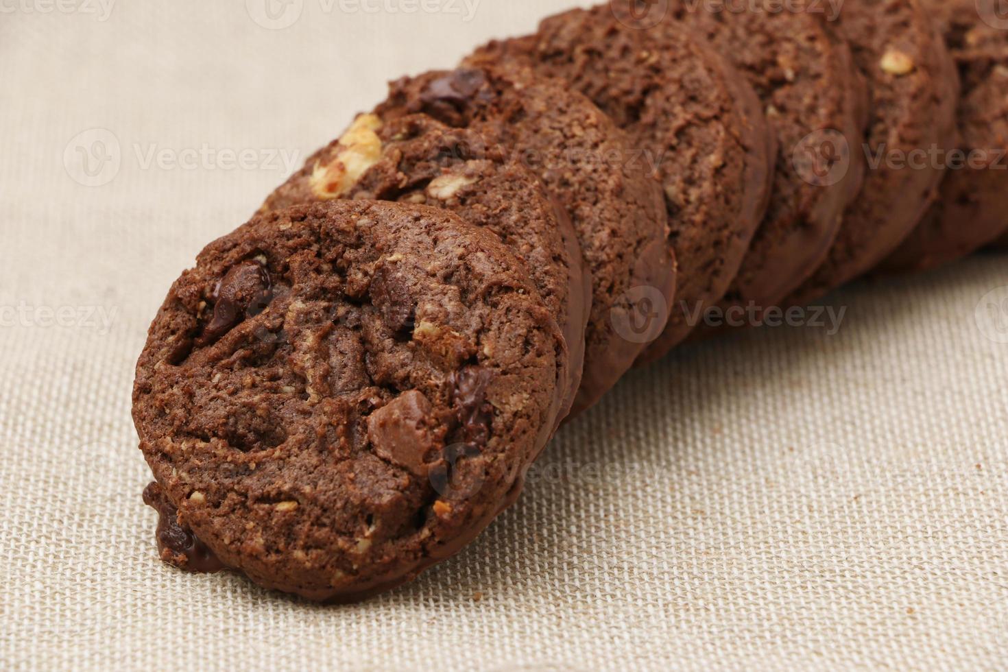 biscotti al triplo cioccolato foto