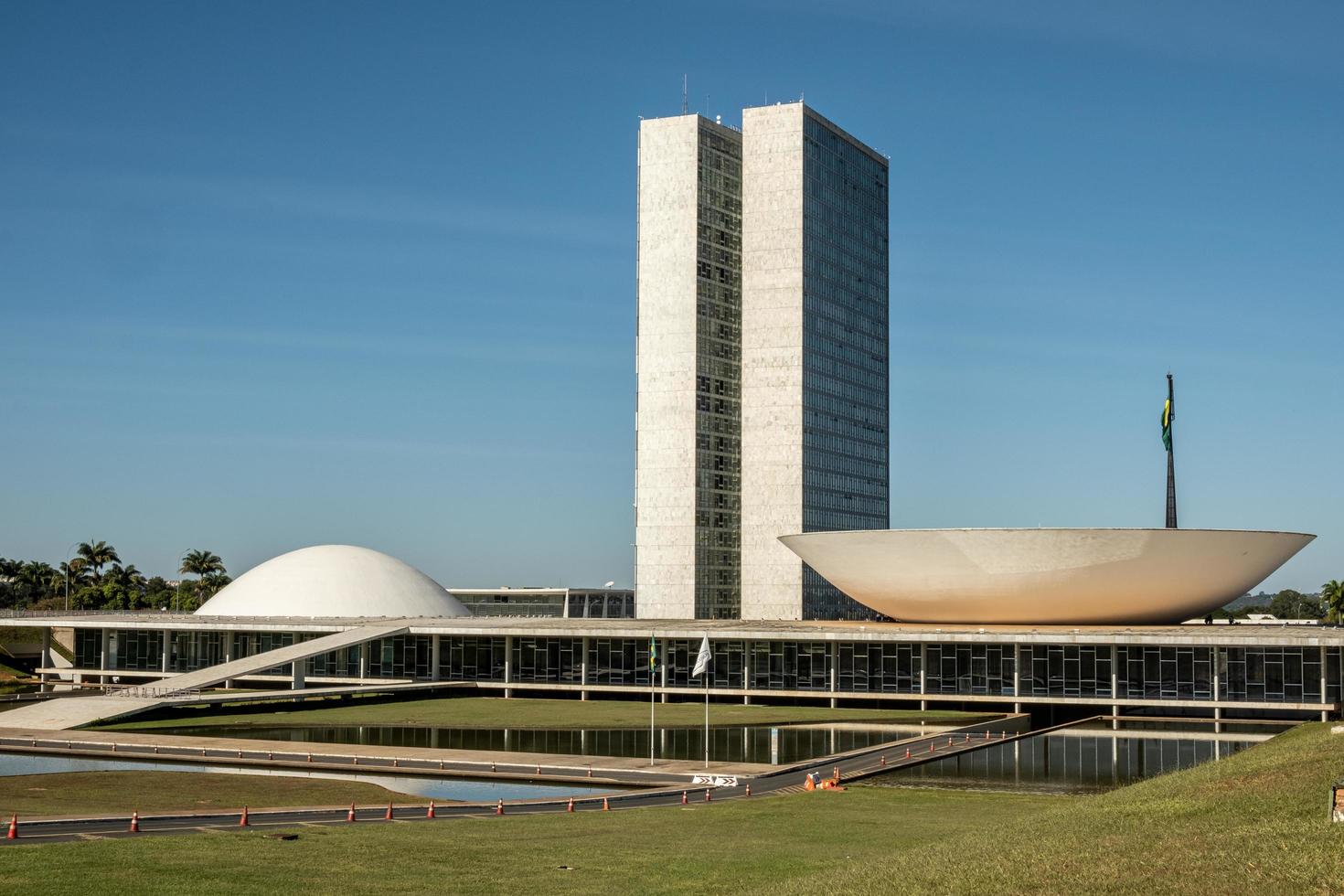 brasile, maggio 2019 - vista del congresso nazionale foto