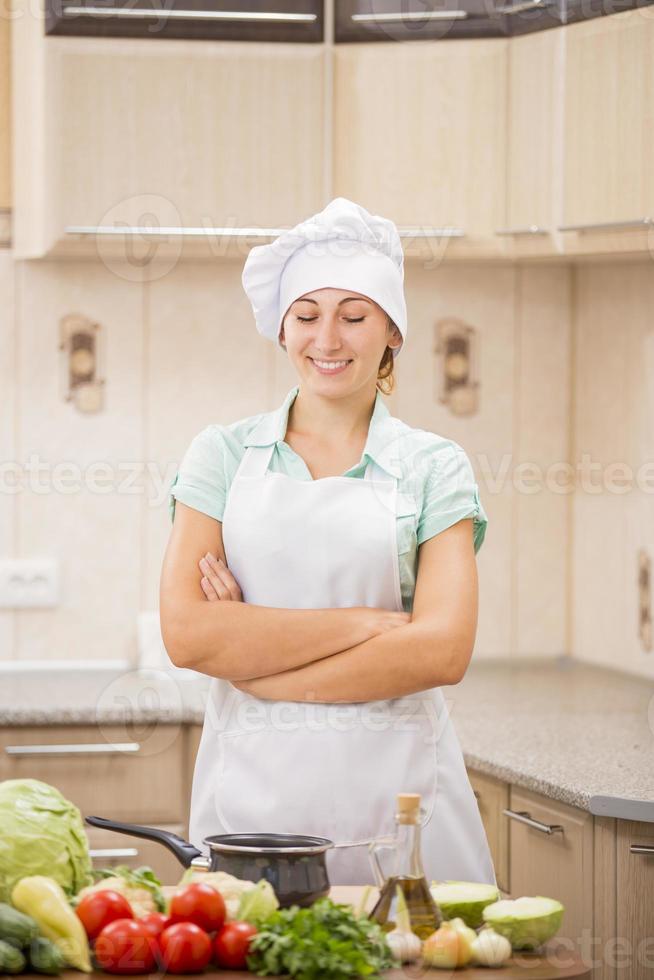 cuoco ragazza foto