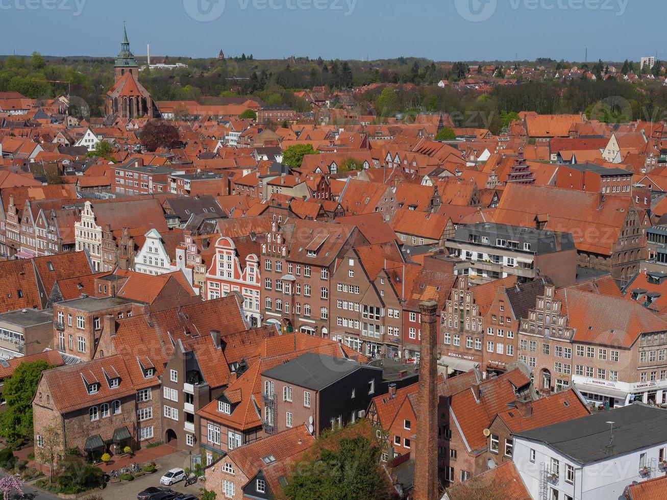 Lueneburg città in germania foto