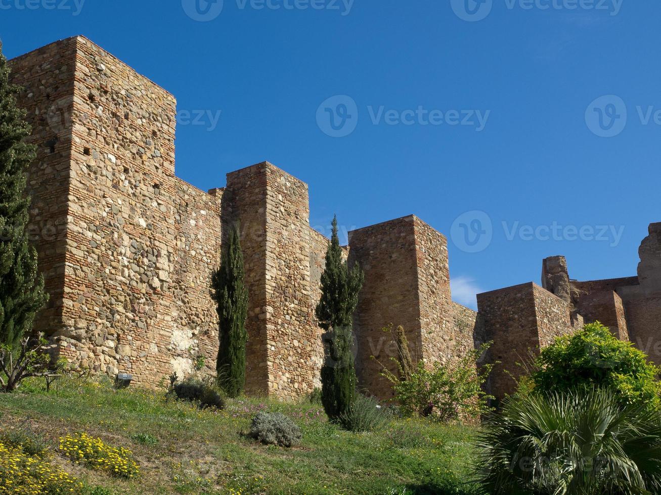 la città di malaga in spagna foto