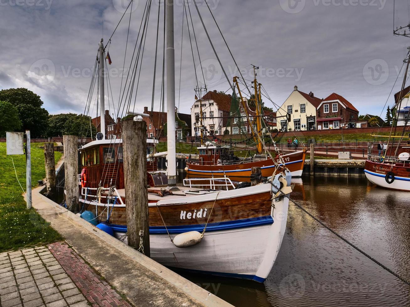 greetsiel al mare del nord foto