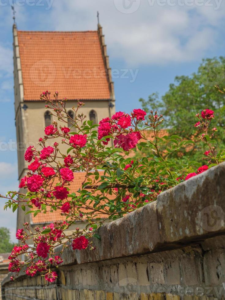 la città di steinfurt nel muensterland tedesco foto