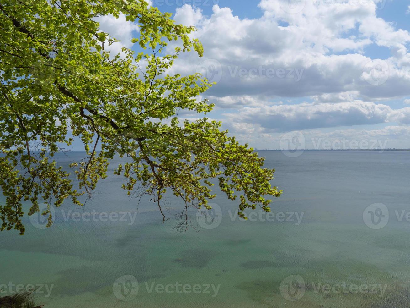 spiaggia del mar baltico in polonia foto