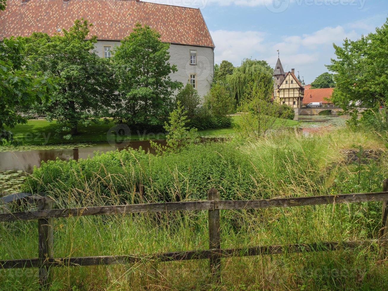 la città di steinfurt nel muensterland tedesco foto