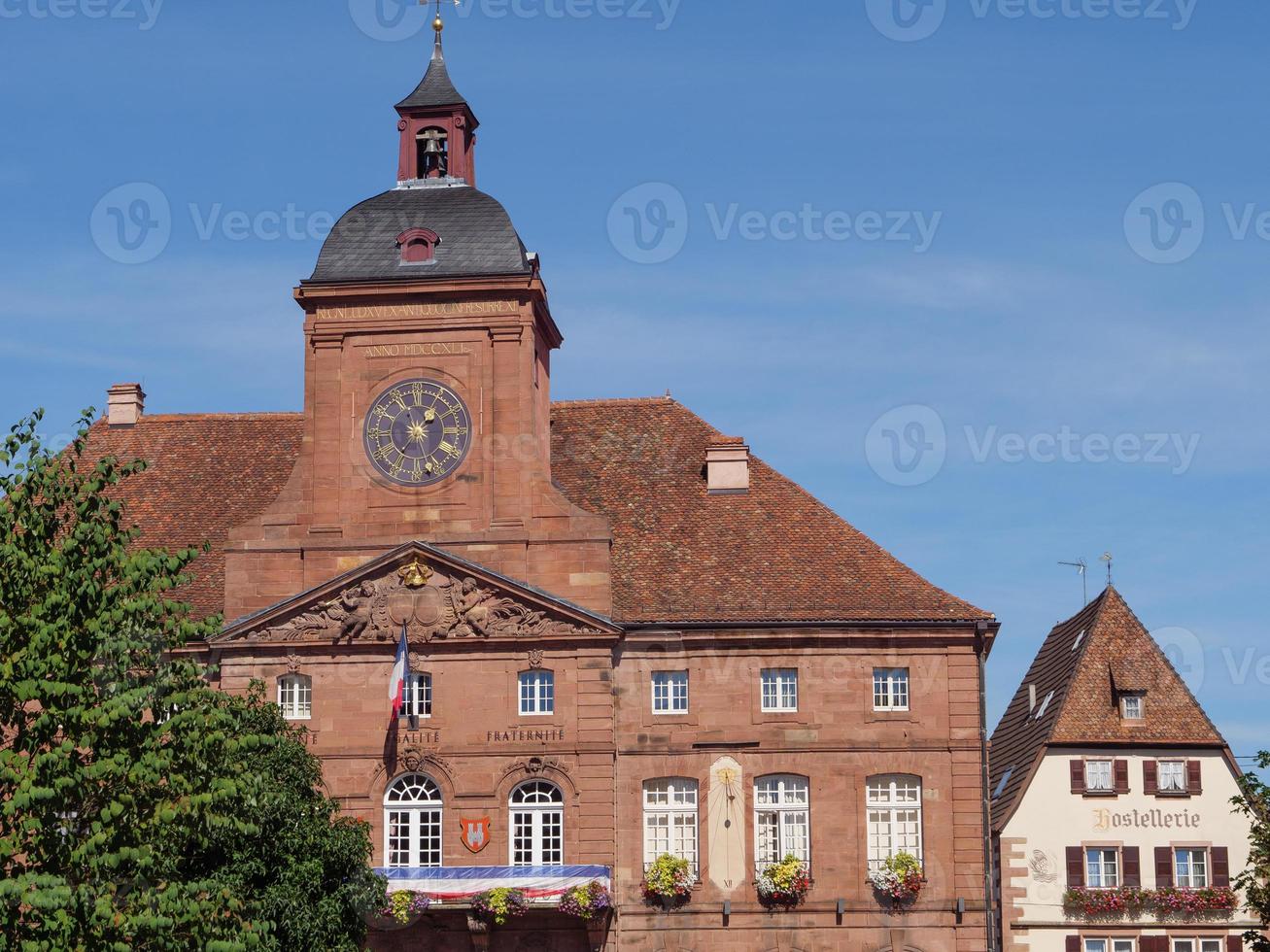 wissembourg nell'Alsazia francese foto