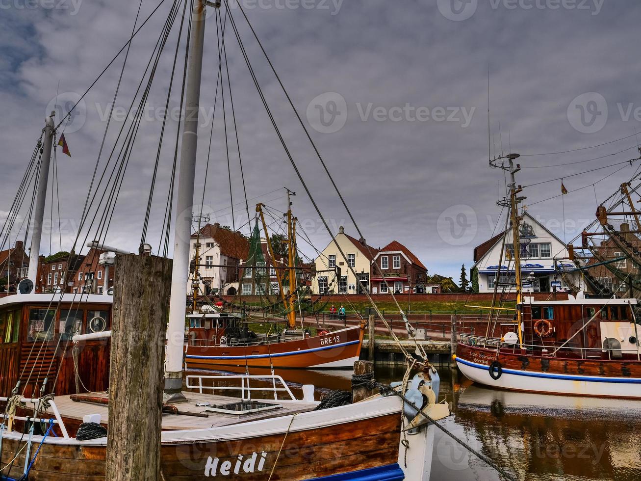 greetsiel al mare del nord foto