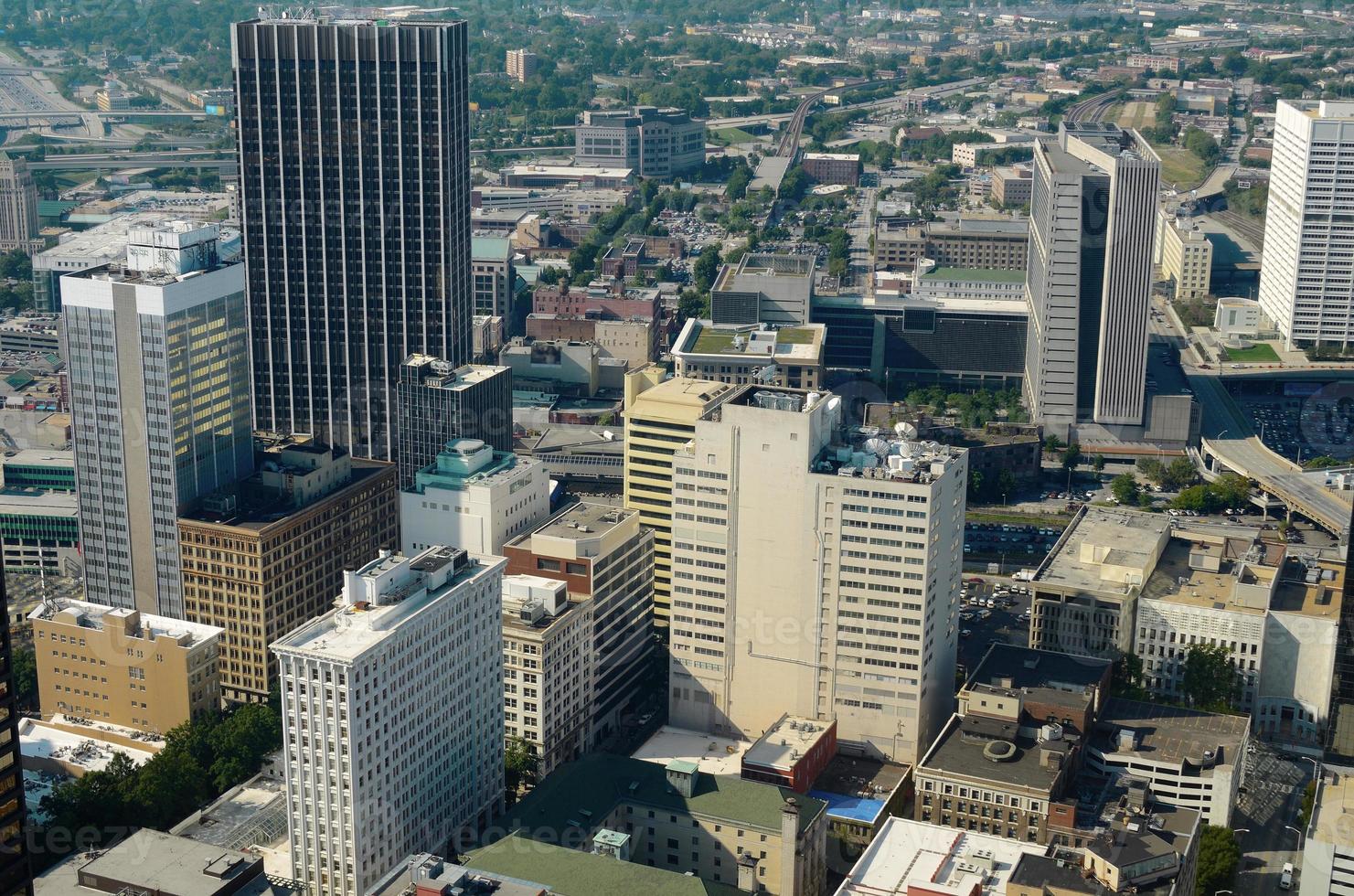 paesaggio urbano di Atlanta foto