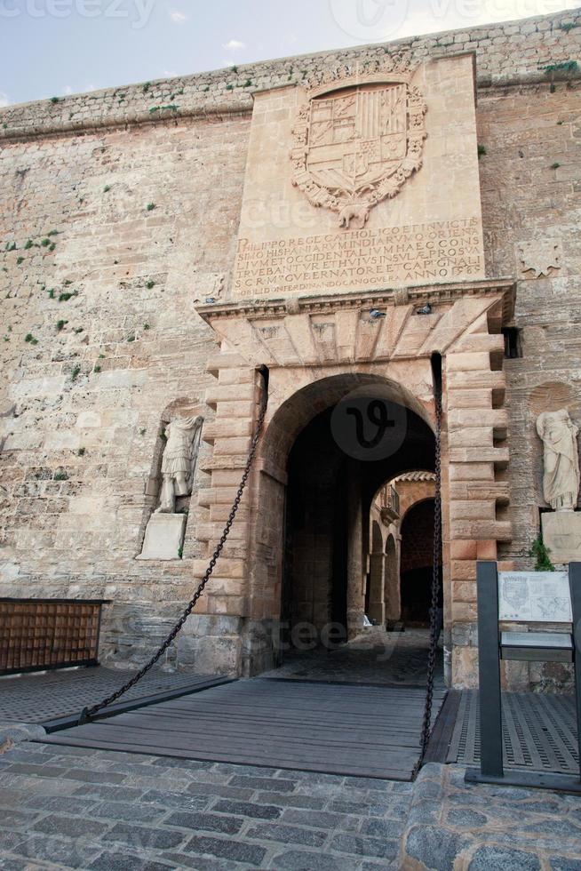 città vecchia di ibiza, spagna foto