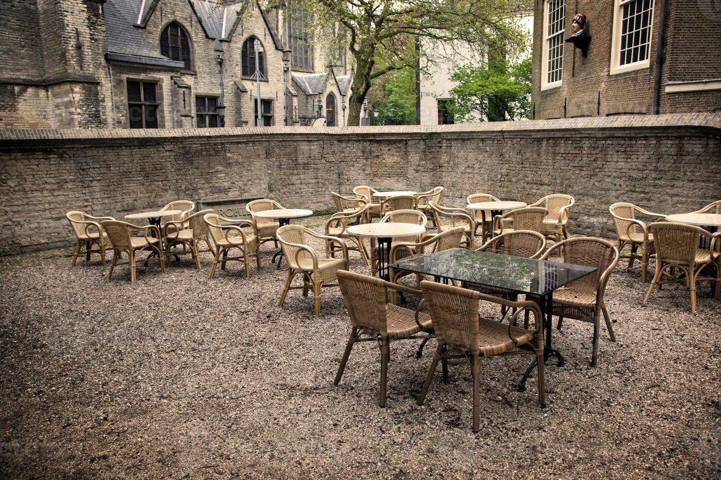 l'architettura storica nella città di Gouda, Paesi Bassi. foto