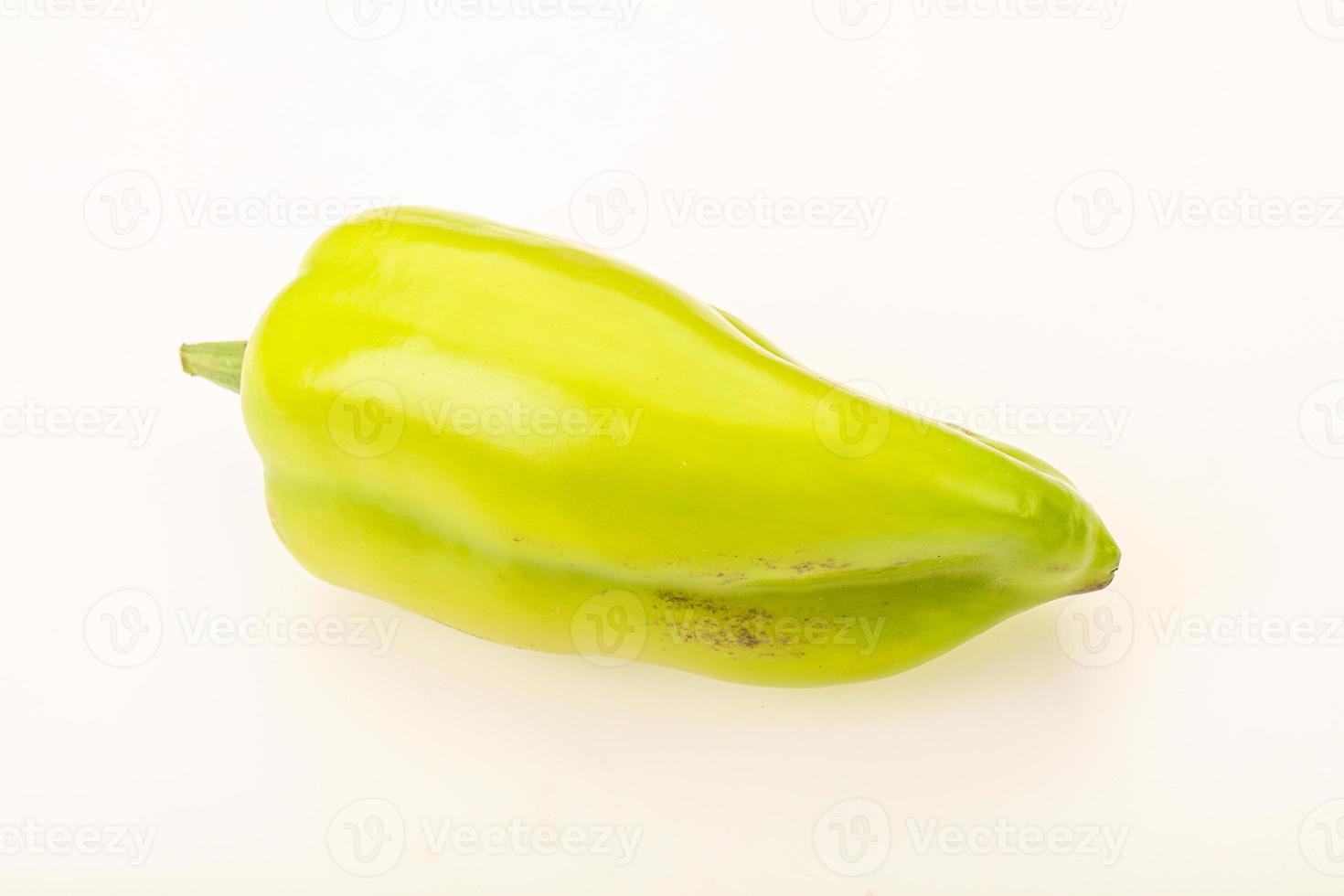 gustoso peperone bulgaro verde campana foto