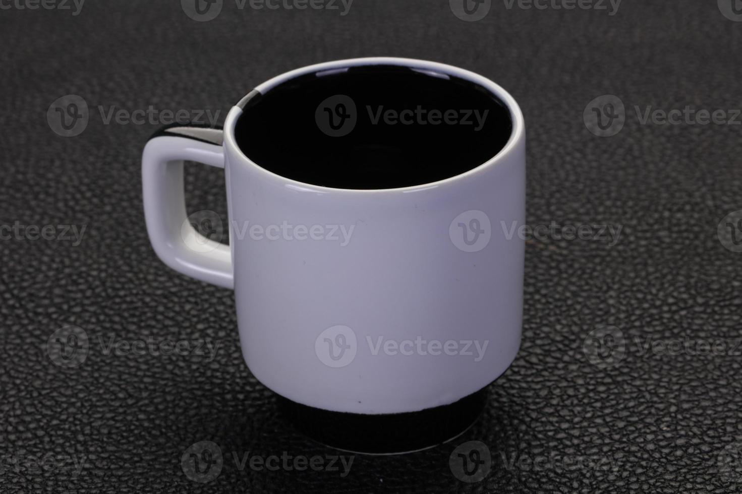 tazza vuota per espresso foto