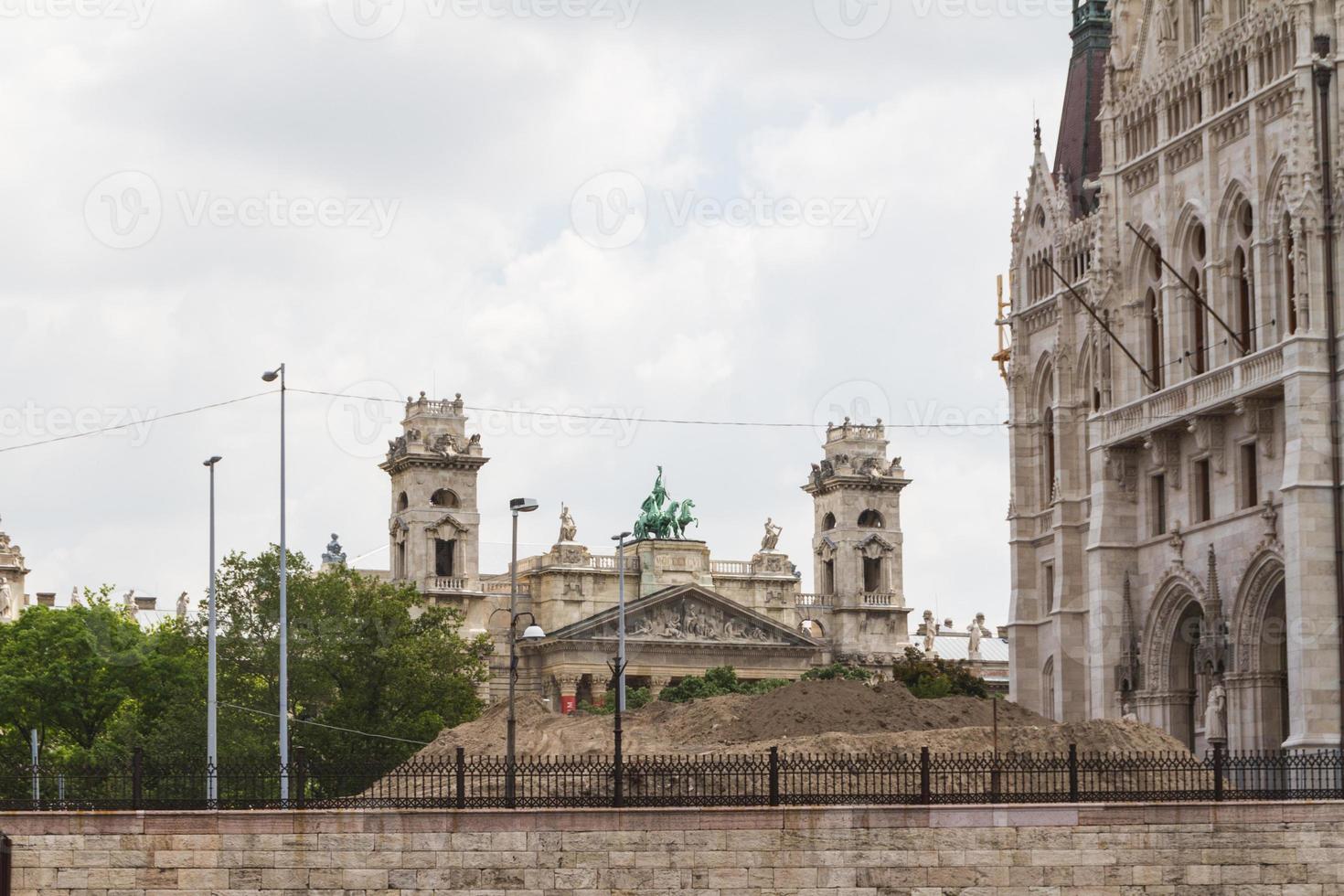 vista dei punti di riferimento a budapest foto